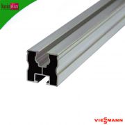 VIESSMANN solo05 rögzítő profilsín napelemekhez 40 × 40 × 4400 mm natúr alumínium kivitelben