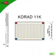 KORAD radiátor 11K-900/  500