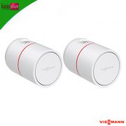 VIESSMANN ViCare digitális vezeték nélküli radiátor termosztátfej bővítő csomag (2 db) &S&