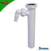 STY szifon bekötöcső mosógéphez 40 mm (5035)